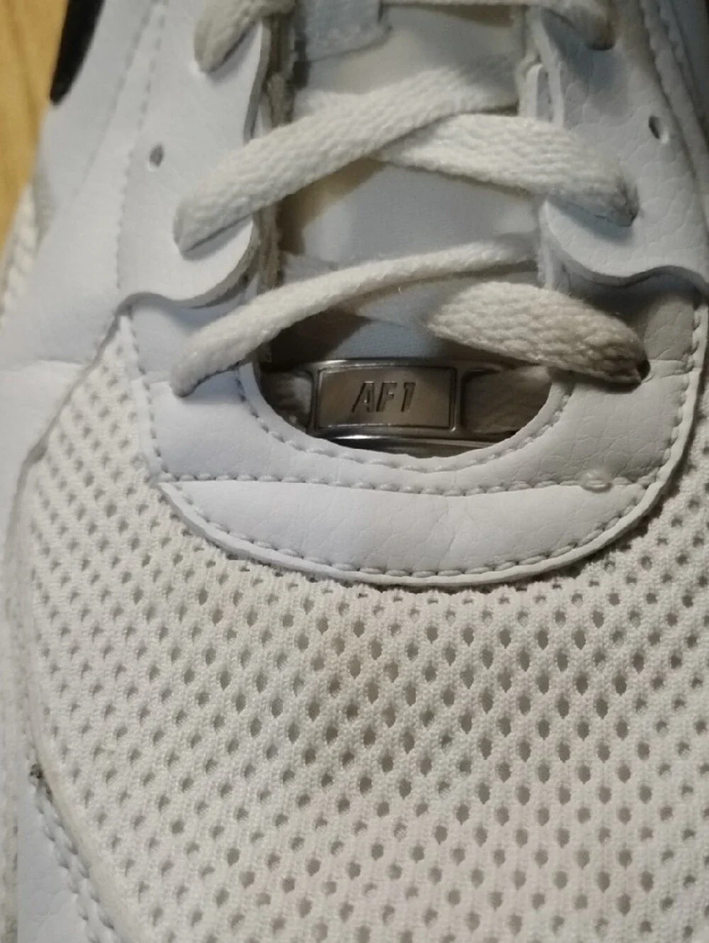 Nike Men White and Black Athletic Sneakers